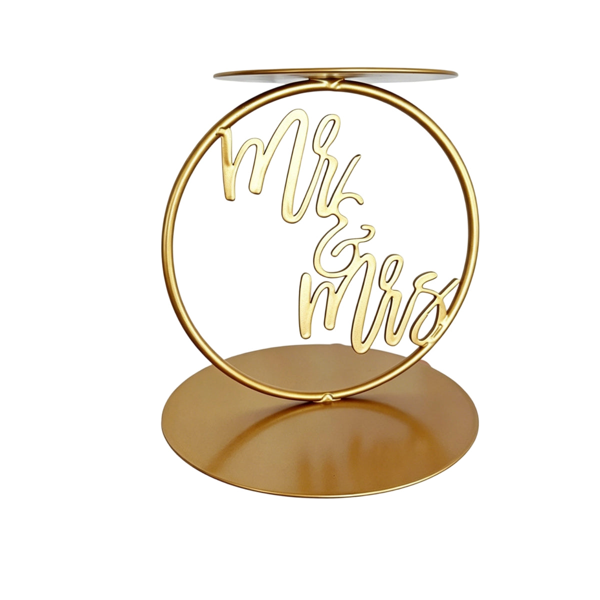 Metal Cake Stand Gold Dessert Display Iron for Engagement Tables
