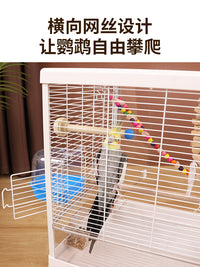 Chong Er Xin Jia Bird Cage for Parrots with Acrylic Door