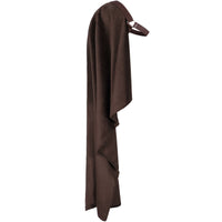 Steampunk Half Shoulder Cape with Belt for Medieval Halloween Costume