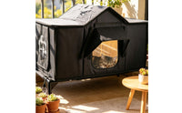 Outdoor Cat Shelter Removable Cat Tent Bed Warm for Rainy Weather
