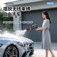 Mini Foldable Handheld Car Washer High Pressure Wireless
