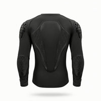 Underlayer with Impact Panels Sleek Guard Shirt Form-Fitting Shielded Top for Skiers, Snowboarders, Skiing, Snowboarding