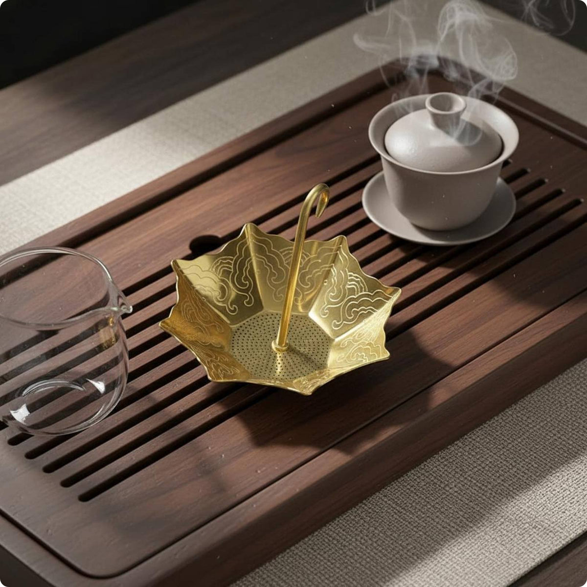 Umbrella Tea Strainer Decorative Loose Herb Filter Long-Lasting