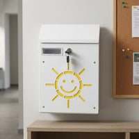 Wall-Mounted Mailbox Long-Lasting Home Fixture Easy to Install