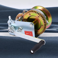 Hand Crank Winch Easy Install Wire Rope Winch for Garage
