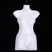 NK少女服装模特片连衣裙塑料胸模片泳衣服店展示架道具悬挂板假人.