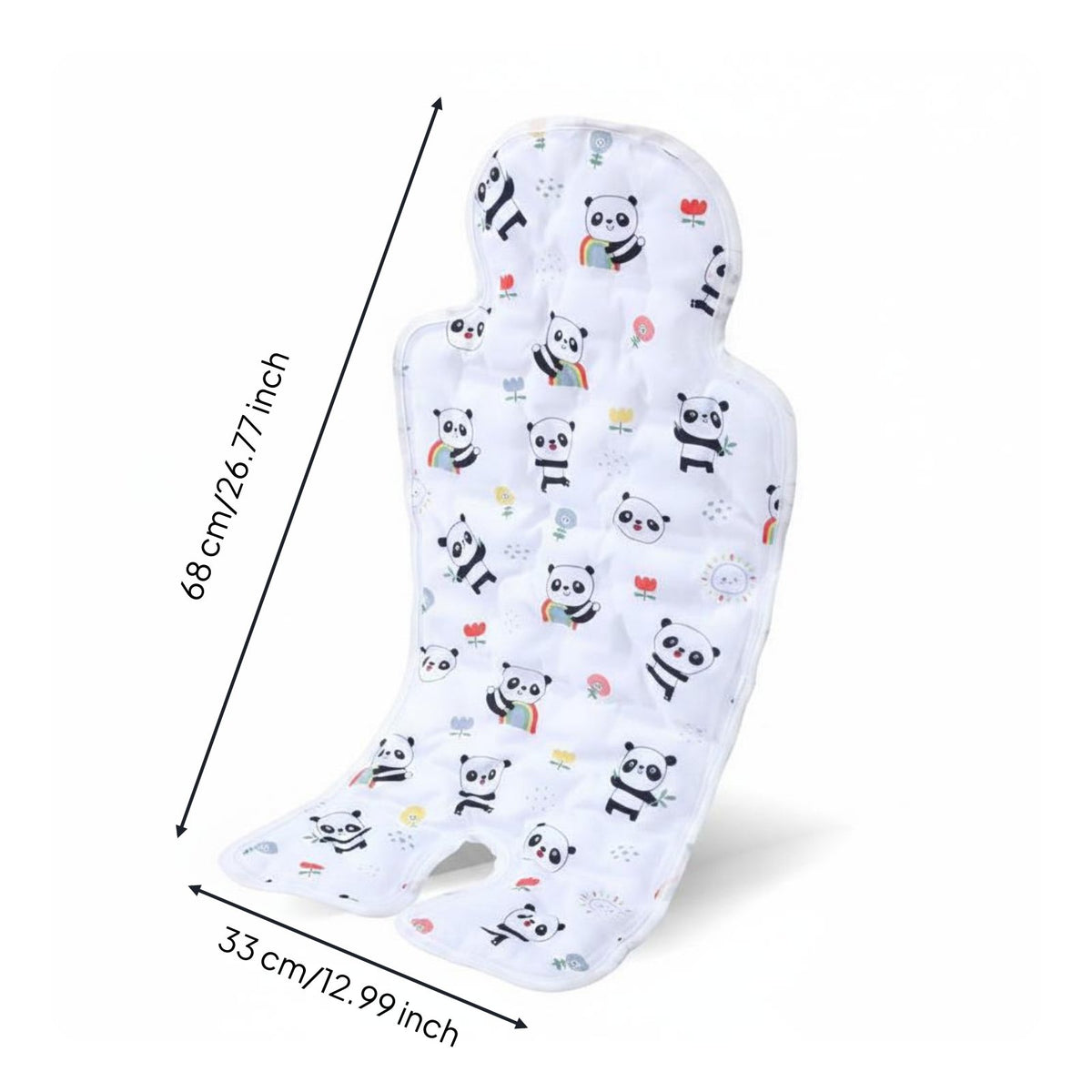 Ice Bead Seat Pad Summer Use Gel Cooling Mat Universal Fit for Feeding Chair