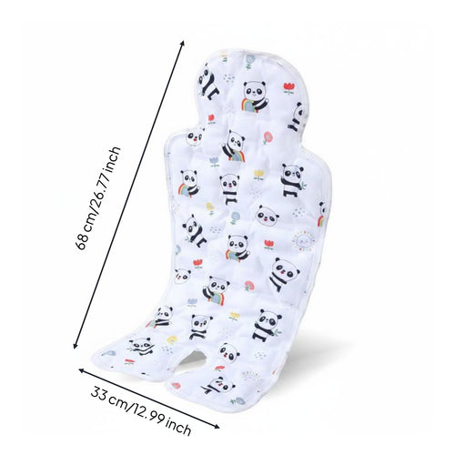 Ice Bead Seat Pad Summer Use Gel Cooling Mat Universal Fit for Feeding Chair