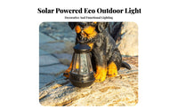 Energy Saving Solar Powered Lantern Decorative Waterproof Garden Lantern Auto On/deactivate for Patio, Balcony, Pathway