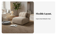 Minimalist Design Deep-Seat Straight Sofa Small Space accommodating Living Room Furnishing Textured Fabric Couch Plush Cushions for Apartment Dwellers, Homeowners, Lounge Area, Bedroom, film viewing evenings, Playroom
