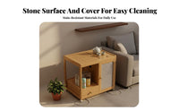 Mobile Tea Table Multi-Functional Rolling Tea Serving Trolley Multifunctional Sofa End Table on Wheels for Homeowners, Seniors, Small Areas, Bedroom