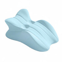 Memory Foam Prone Pillow Hollow Opening Face-down Pillow Soft Cushioned for Desk