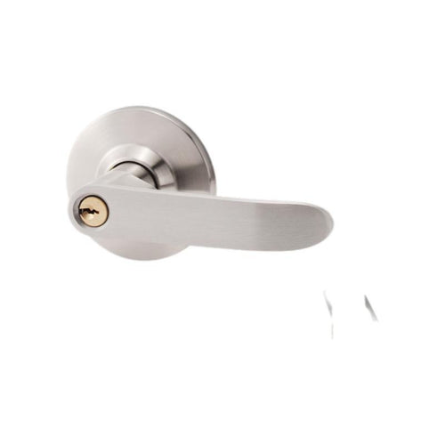 round Door Knob, Privacy Lock, Keyed Entry, Universal Interior Bedroom Door Handle, sturdy, Easy Installation