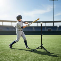 Batting Tee with Tripod Base Portable Adjustable Batting Tee Sturdy for Baseball Athletes