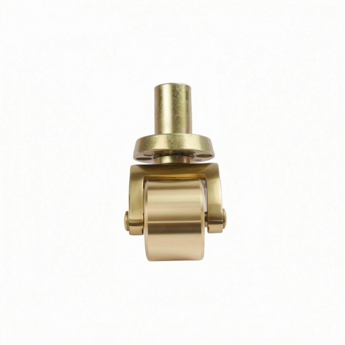 Piano Leg Wheel Cylindrical Top Instrument Accessory Brass Finish