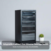 Multi-Drawer Storage Single Unit Sturdy Construction Filing Cabinet Space-Saving
