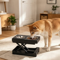 Adjustable Pet Feeder with Remote Control Elevated Electric Pet Feeding Station Ergonomic Elevated Dog Bowl Stand for Dogs, Cats