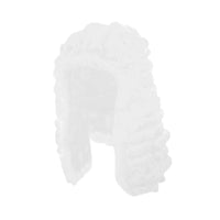 Barrister Hairpiece Curly Judge Hair Easy Styled for Actors