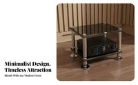 Shock-Absorbing High-Fidelity Amplifier Stand Adjustable Feet Vibration Isolation Rack Sturdy and Long-Lasting Multi-Tier Audio Component Shelf Heavy Duty for Audiophiles, Home Theater, Listening Room