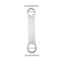 Cycle Fork Cap Wrench Double-Ended Cap Removal Wrench Easy to Handle Tool for Cyclists, Mechanics