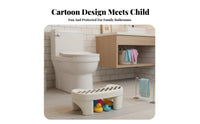 Squatting Toilet Stool Thickened Construction Toilet Squatting Aid for Children