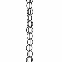 Rain Chain All-Weather Construction Decorative Cup Rain Chain for Eaves, Temple