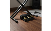 Quiet Operation Digital Piano Three-Pedal Board Quick Rebound Triple Pedal Unit Long-Lasting Metal Pedals Musical Instrument Accessory for Stage Performance