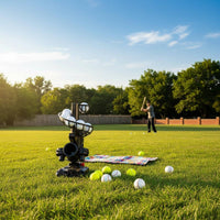 Baseball Pitching Machine Change Pitch Athletic Gear Angle Adjustment