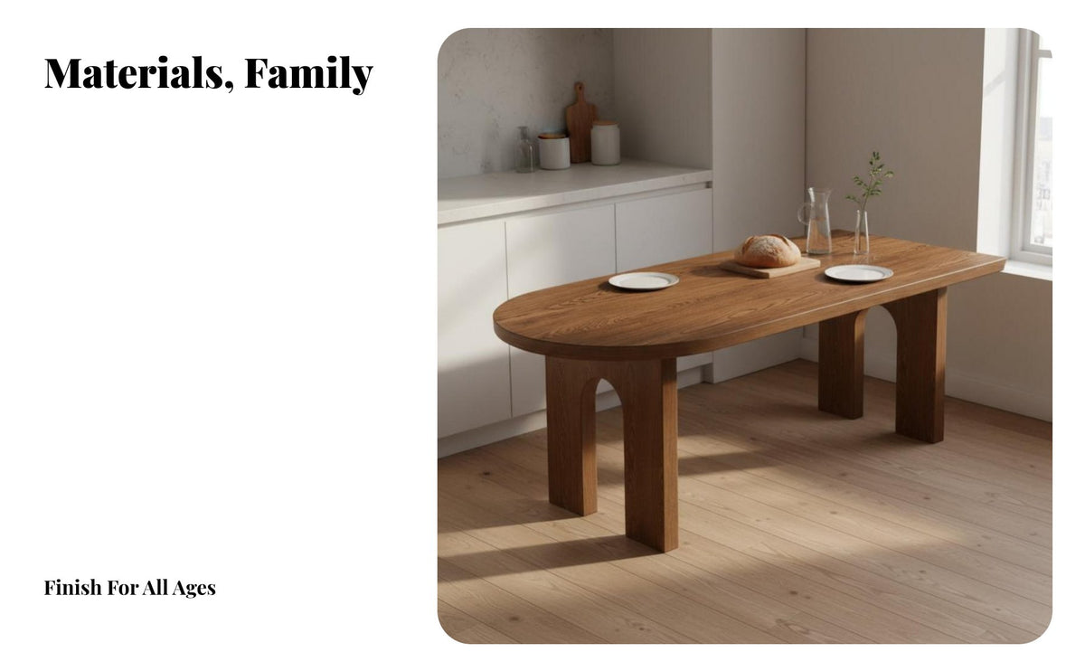 Space-Saving Semi-Circular Wall Table French design Household Furniture Vintage Design Kitchen Island long-lasting for Small Households, Families, Homeowners, Dining Room, Living Area, Entryway