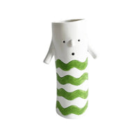 Figure Vase Anthropomorphic Character Vase Small for Desk