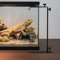 Amphibian Basking Lamp Holder Clamp Adjustment Pet Gear Stable Setup