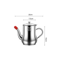 Can with Filter Large Capacity Kitchenware Ergonomic Handle