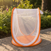 Foldable Zippered Opening Butterfly Habitat Tent Round