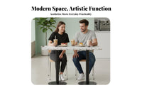 Woven rear Armchair moderndesign Cafe Set adaptable Combination Includes pads for Coffee Shop, Reception Area, Living Room