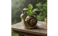 Flowerpot Cartoon Design Planter Resin for Patio