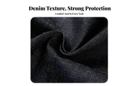 Long Sleeve Backward Wear Smock Unisex Sturdy Work Cloth Gown Oil-Resistant Heavy Duty Work Smock for Welders, Mechanics, Workshop, Factory, Kitchen