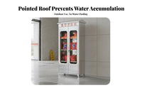 Fire Equipment Cabinet Waterproof Fire Cabinet Emergency Supply Locker for Facility Managers, Outdoor, Factories