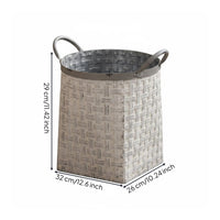 2 Pieces Decorative Iron Pot Handmade Style Rustic Metal Planter Easy to Outdoor-Compatible Decor for Balcony