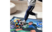 Sticky Soccer Target Mat Numbered Areas Soccer Scoring Mat Corner Loops Practice Board for Children