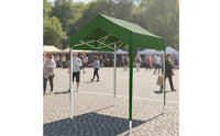 Market Tent Outdoor Canopy Tent with Metal Frame Portable Shelter from the Sun for Vendors, Merchants, Markets, Fairs