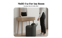 Round Vanity Stool Light Luxury aesthetic Round Tripod Pouf Stable Three-Legged Base