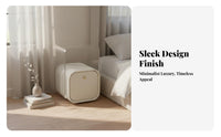 Narrow Nightstand with Drawer Nordic aesthetic Narrow Storage Table with Drawers