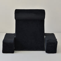 Wedge Pillow for Bed Headboard Back Support Reading Pillow with Armrests