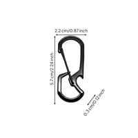 Keychain Bottle Opener Multi Tool Bottle Opener Keychain Heavy Duty Stainless Steel Carabiner for Travel
