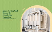 Stainless Steel Kitchen Organizer Rack