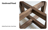 Wheeled Plant stand hardwood Wood Construction Pot Pedestal Multi-Purpose With Rolling Casters for Balcony