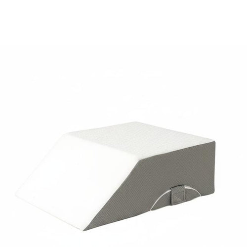 Adjustable Leg Angled Pillow Two-Tone Angled Leg Pillow Sloped for Bed