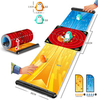Kids Tabletop Game Mat for Curling, Football, and More - Interactive Educational Toy for Ages 7-14