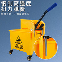榨水车拖把桶挤水桶拖地桶商用家用拖布桶压水器清洗拖把柞水车头