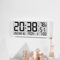 Creative LCD Multifunctional Wall Clock with Month Display, Model 8303